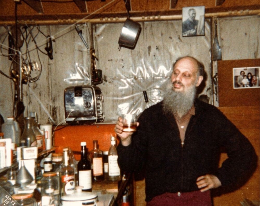 Ray inventing a drink